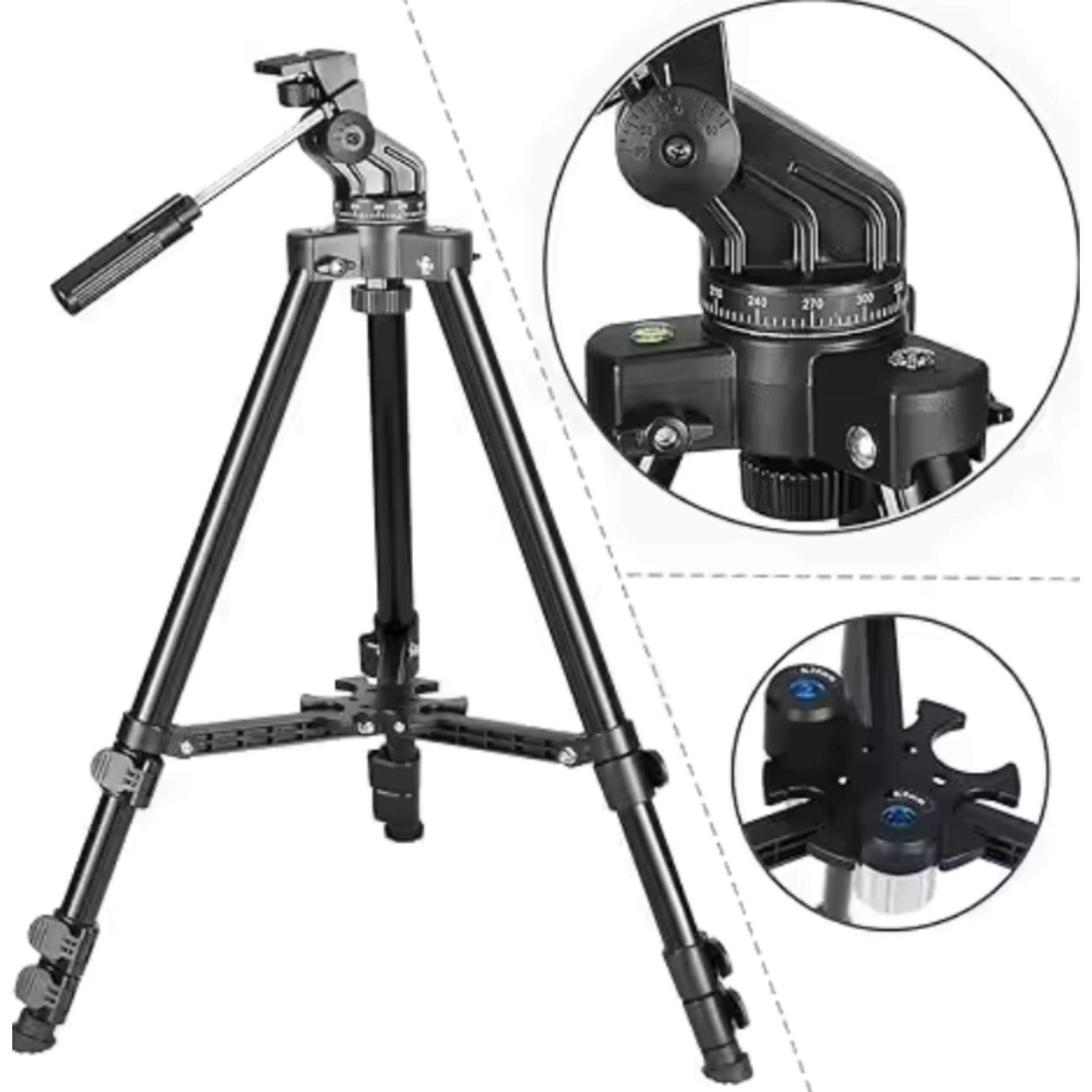 Asterion Pro AZ-Head Field Tripod Mount